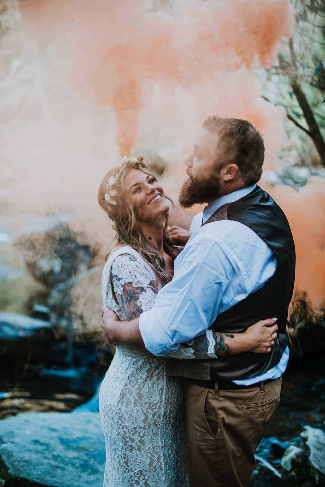AN INTIMATE ELOPEMENT AT SKINNY DIP FALLS - Garrett Matthews Cappy Phalen Photography Northcarolina Triplefalls Beckytrevor Big