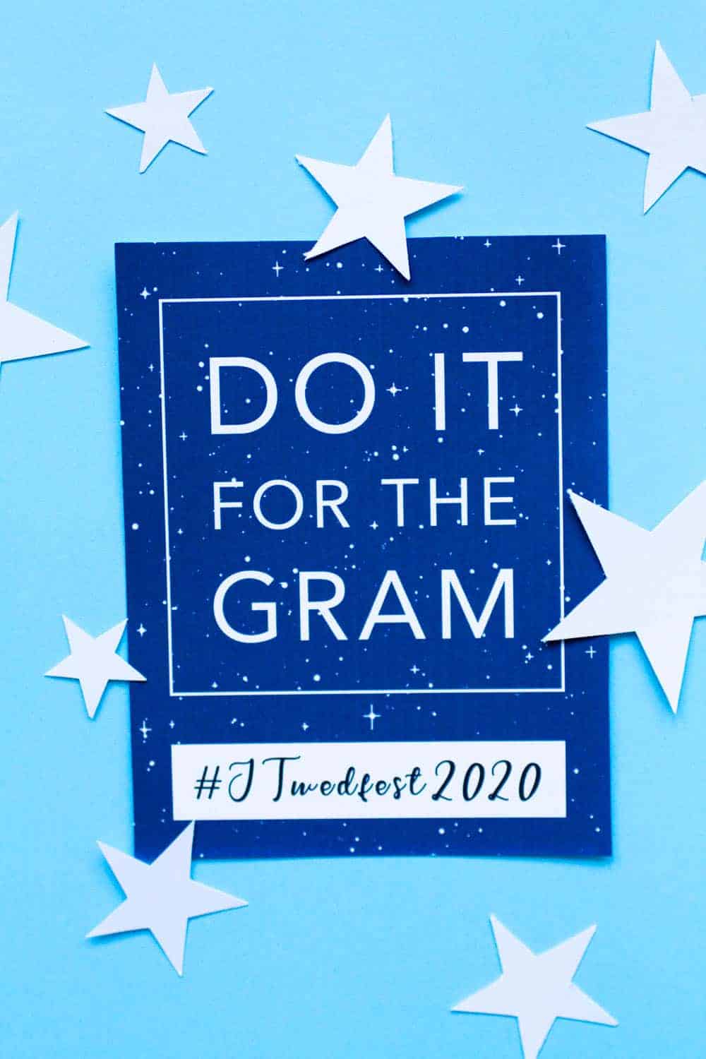 FREE PRINTABLE STAR THEMED WEDDING HASHTAG SIGN - Hashtag Wedding Sign Do It For The Gram Star Themed Celestial Zodiac Galaxy