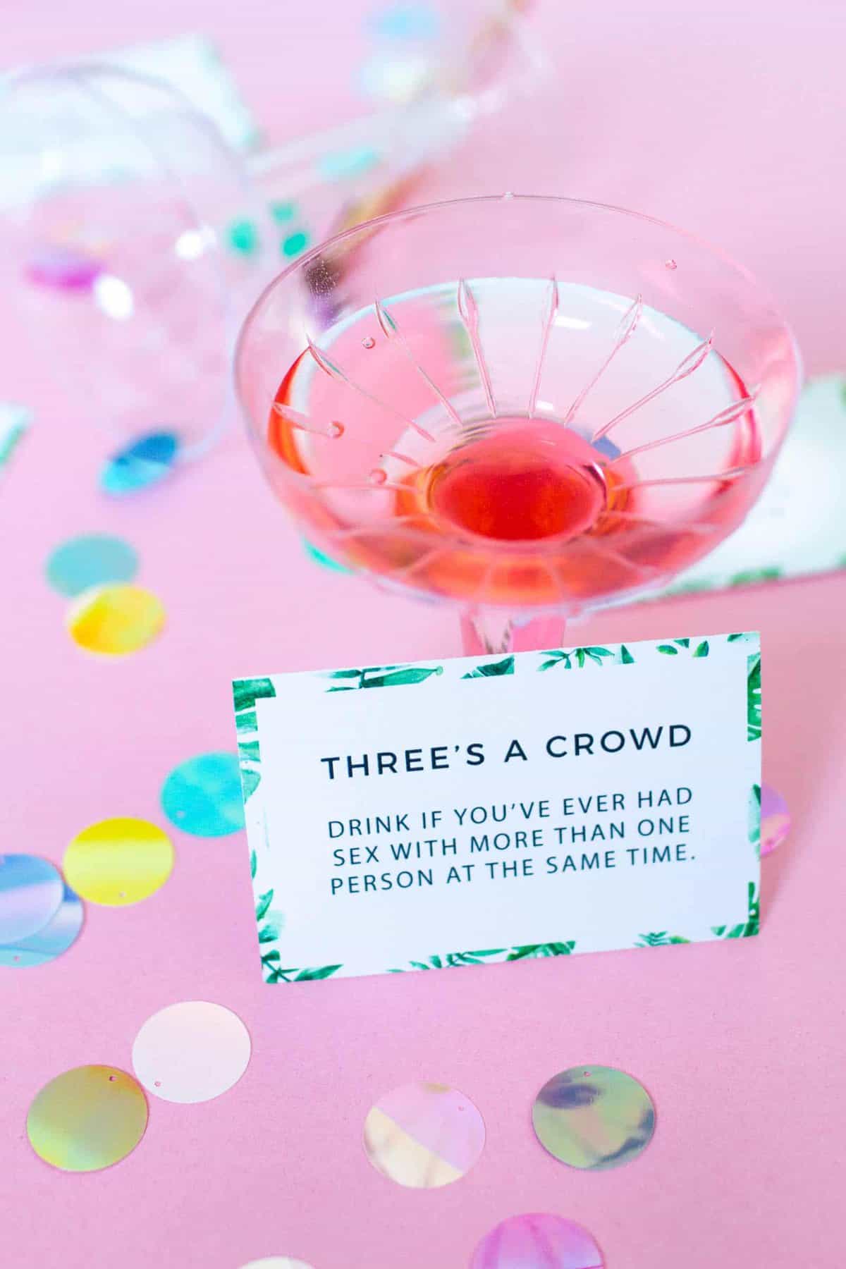 BACHELORETTE PARTY DRINKING GAME / HEN / PARTY GAMES DRINK IF PACK –  Bespoke Bride