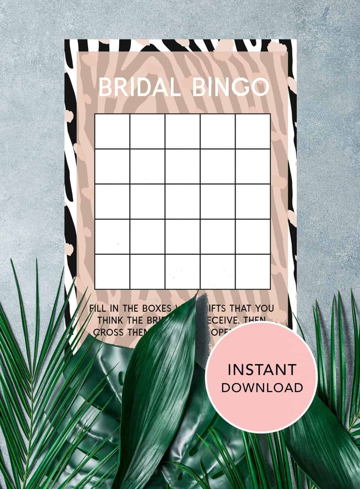 Printable Bridal Shower Games Hen Bachelorette Party Games