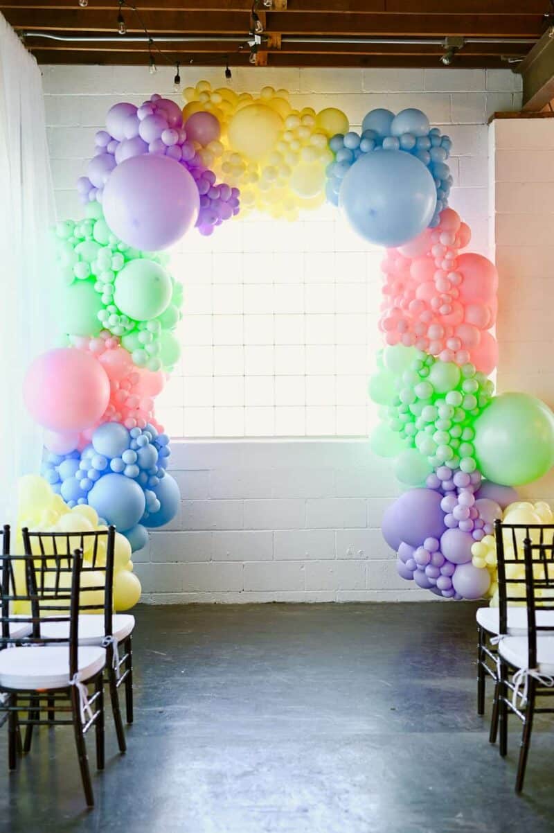 RAINBOW PASTEL WEDDING IDEAS | Bespoke-Bride: Wedding Blog