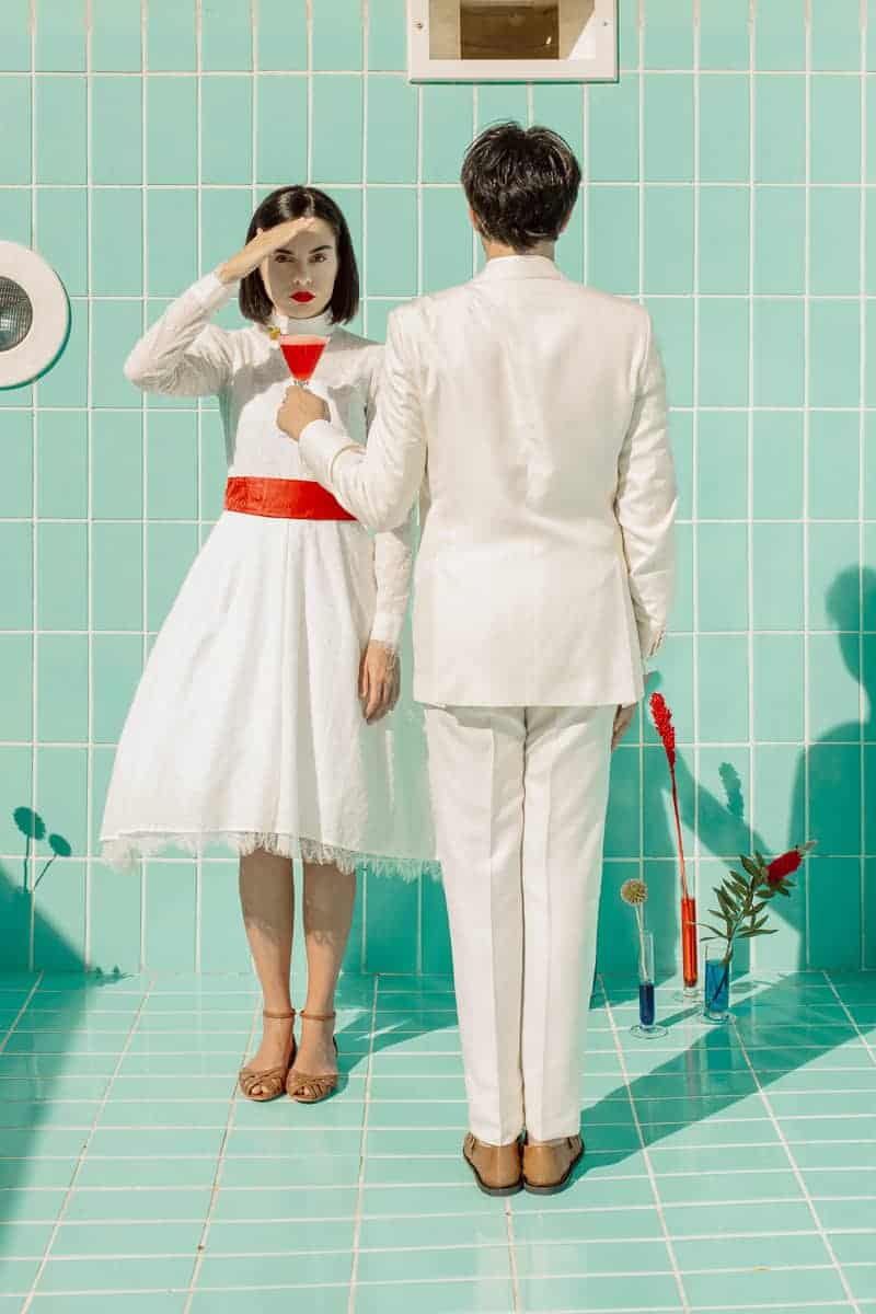 A MIDSUMMER COCKTAIL DREAM: AN INTIMATE WEDDING WHERE PLACES ARE REINVENTED - Cocktails Dream