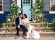 Vibrant and Playful Small Backyard Wedding Inspiration + Our Ideas - Pink And Orange Backyard Micro Wedding Styled Shoot Jessica Oh Photography Styledshoot Low