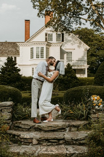 60s styled wedding in Connecticut