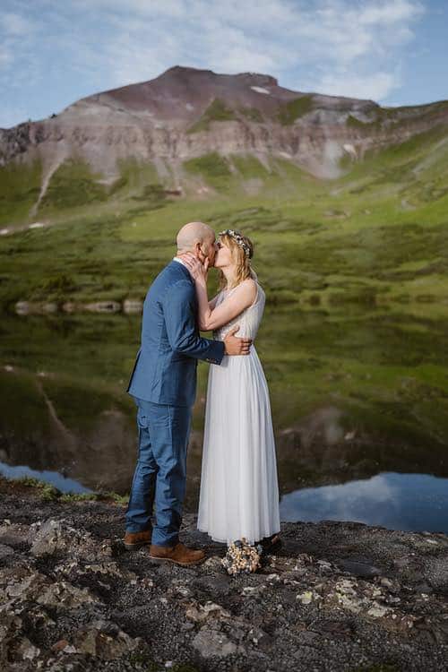 Mountain Top Elopement Cocktails and Friends