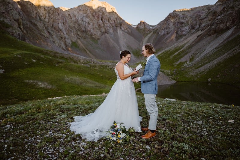 Stunning Elopement in the Sun Juan Mountains of Colorado