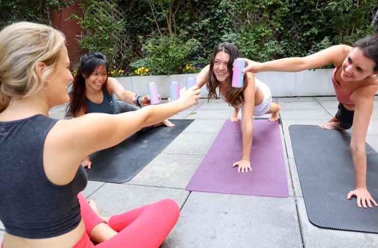 yoga for hen party