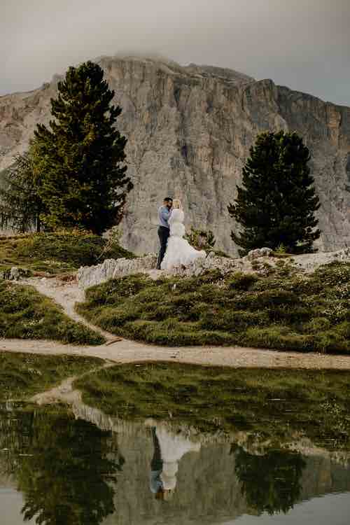 Post Wedding Photos in the Dolomites
