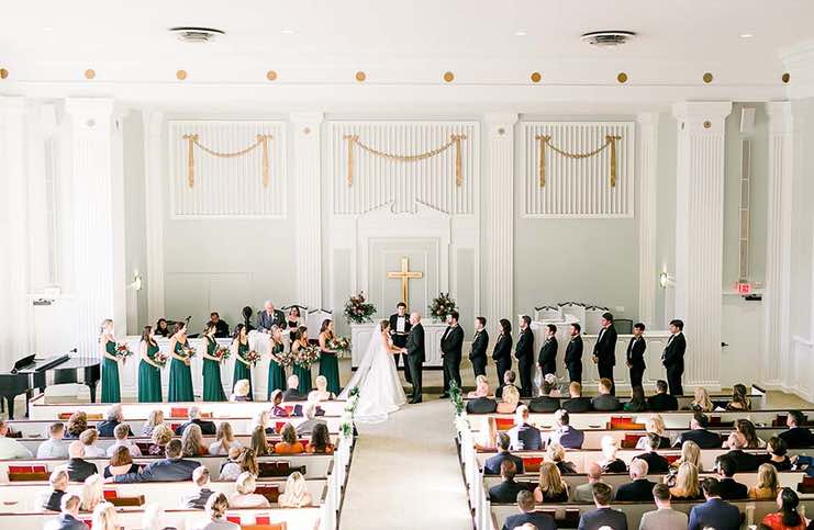 Belk Chapel wedding pics