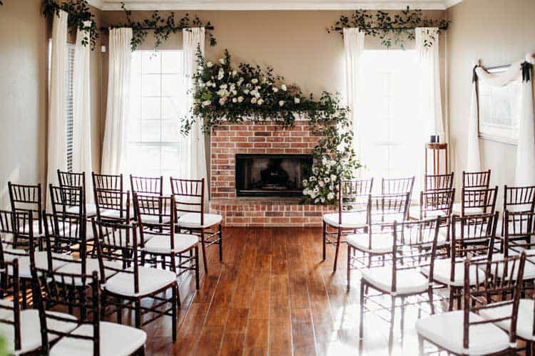 Beautiful Intimate Wedding At Home In Texas photos