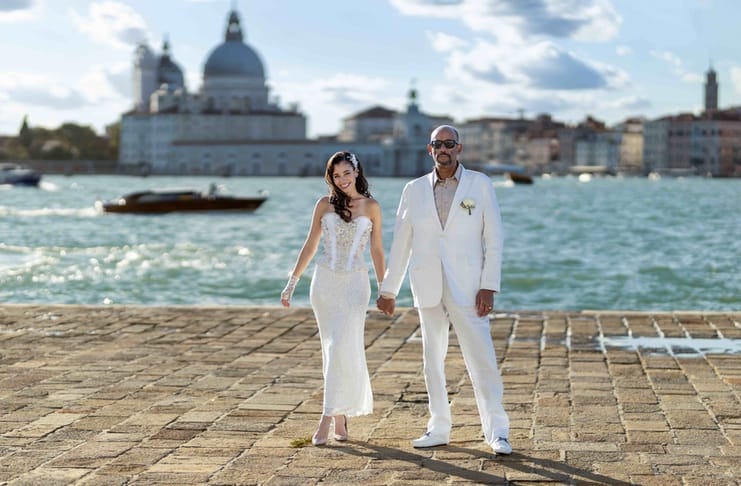 Intimate Wedding shoot in Venice Italy