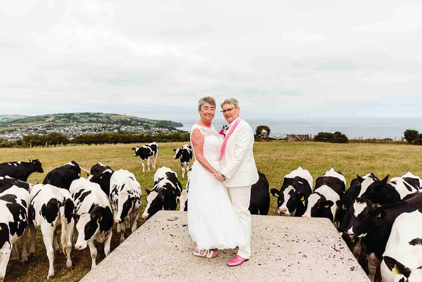 Annette And Sandra's Wedding At Altahammond Barn In Northern Ireland Wedding at Altahammond Barn pic