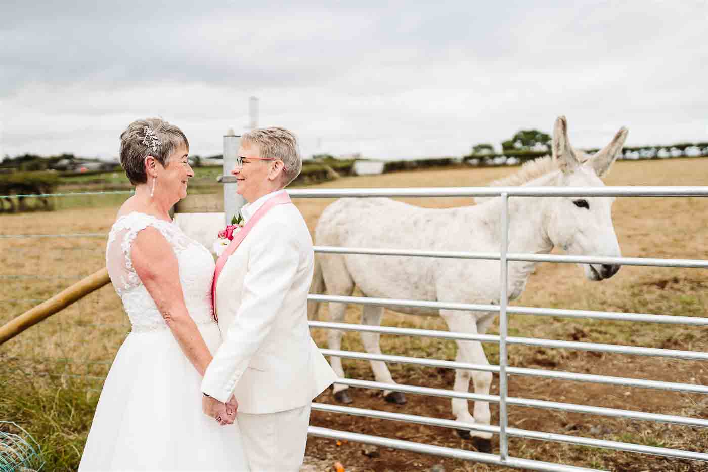 Annette And Sandra's Wedding At Altahammond Barn In Northern Ireland Wedding at Altahammond Barn