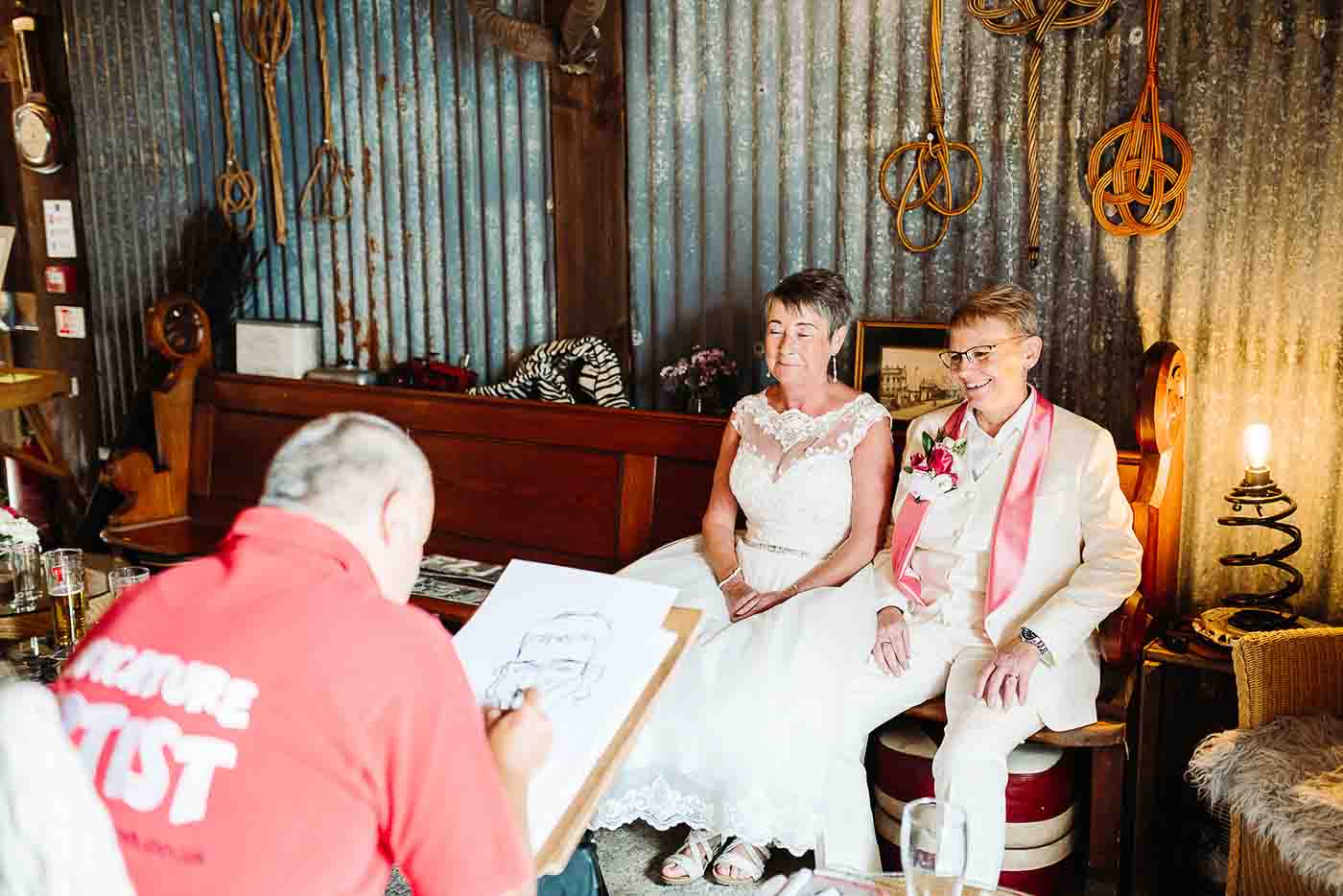 Annette And Sandra's Wedding At Altahammond Barn In Northern Ireland Wedding in Altahammond Barn