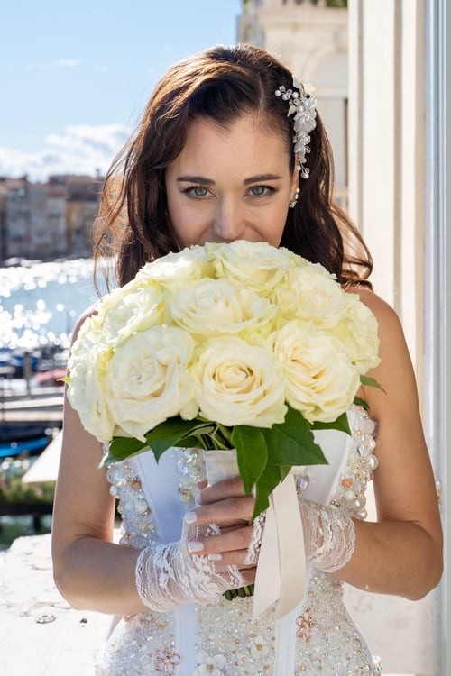pictures from Intimate Wedding shoot in Venice italy