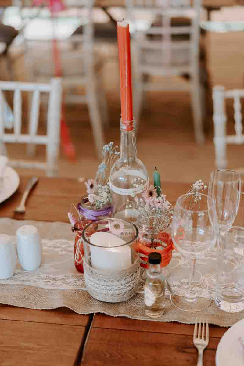 Festival Themed Wedding at East Mersea Hal