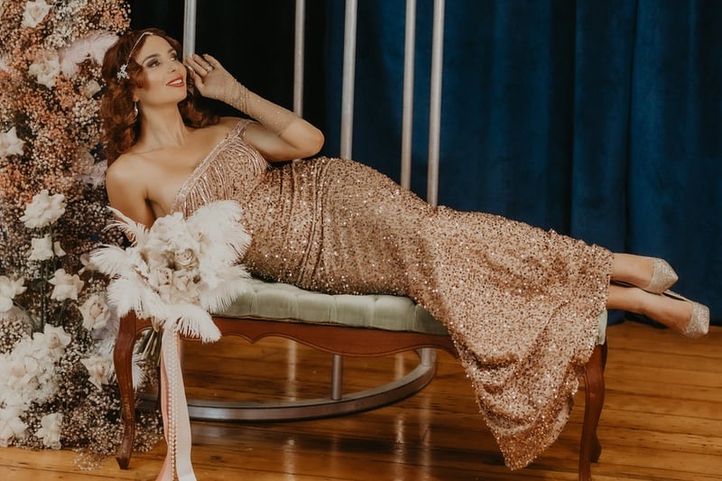 styled wedding burlesque pictures