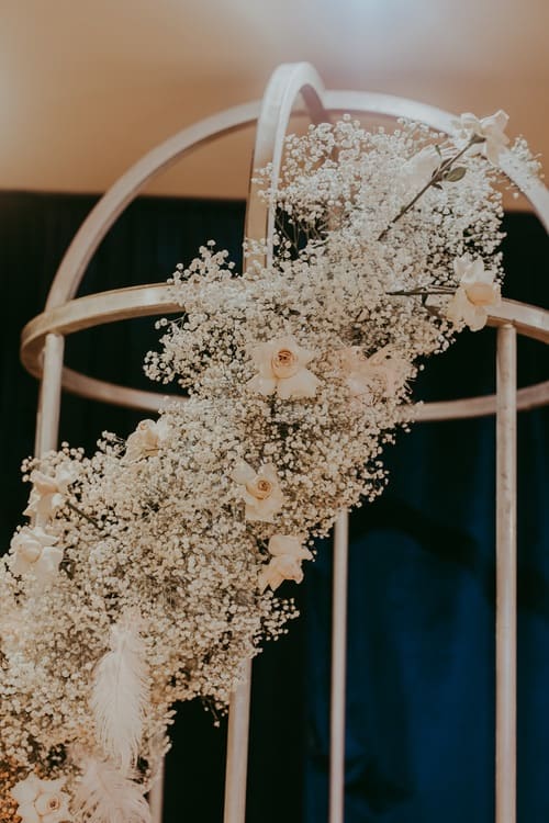 styled wedding combining burlesque boudoir photography