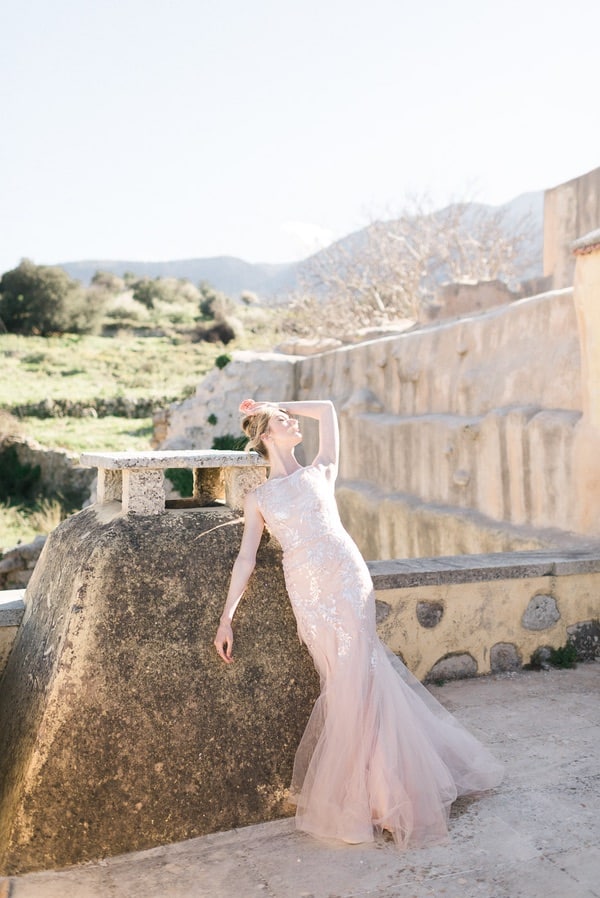styled wedding photo shoot in crete