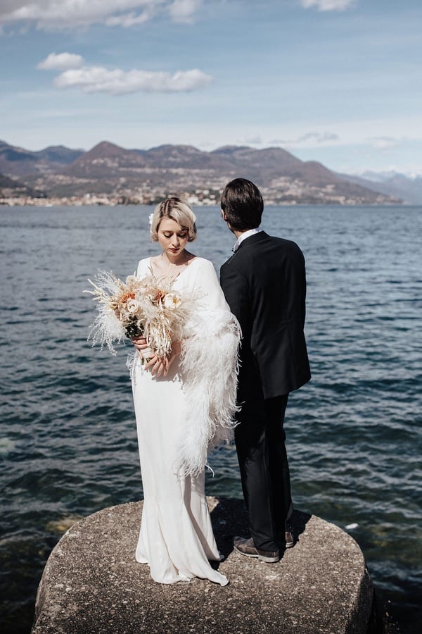 Intimate Babylon-inspired Wedding at Villa Frua near Lake Maggiore in Italy pic