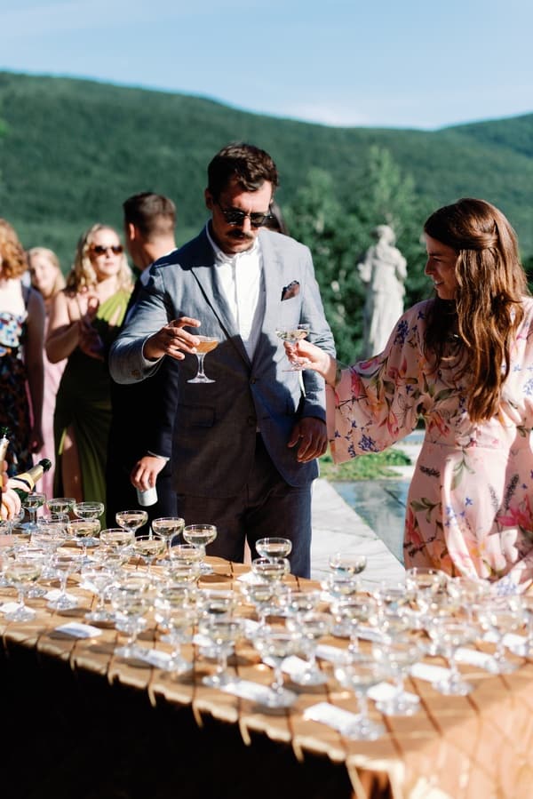 Modern Medieval Themed Wedding at the Wilburton Inn in Manchester