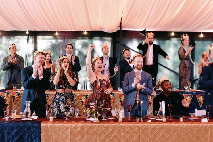 Most Fashionable & Modern Medieval Themed Wedding at the Wilburton Inn in Manchester Vermont