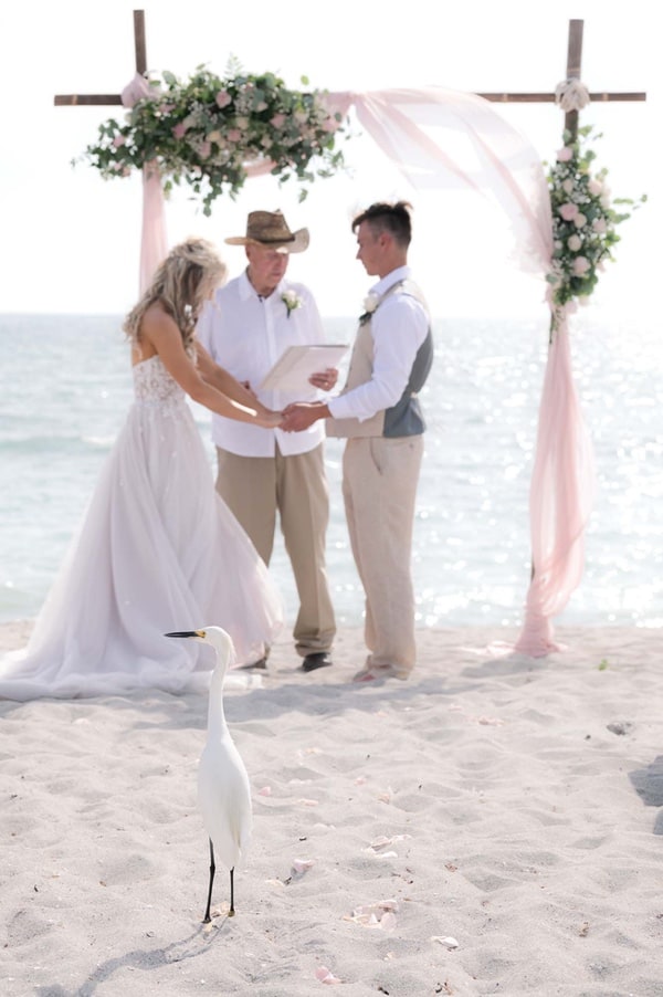 John & Natalie Hecker's Destination Wedding In Venice Florida Destination Wedding photos in Venice Florida
