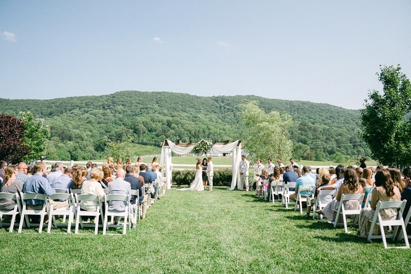 countryside wedding photoshoot at Triple J Farm in Catawba Virginia