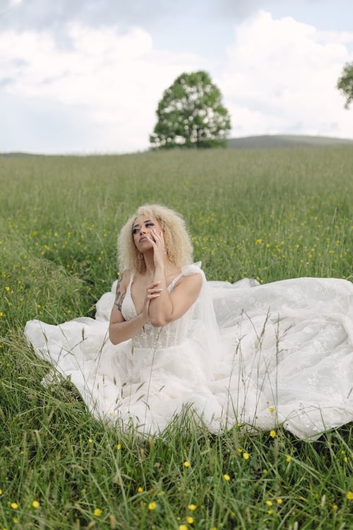 Rainbow bridal styled shoot in Sorella Farms in Virginia