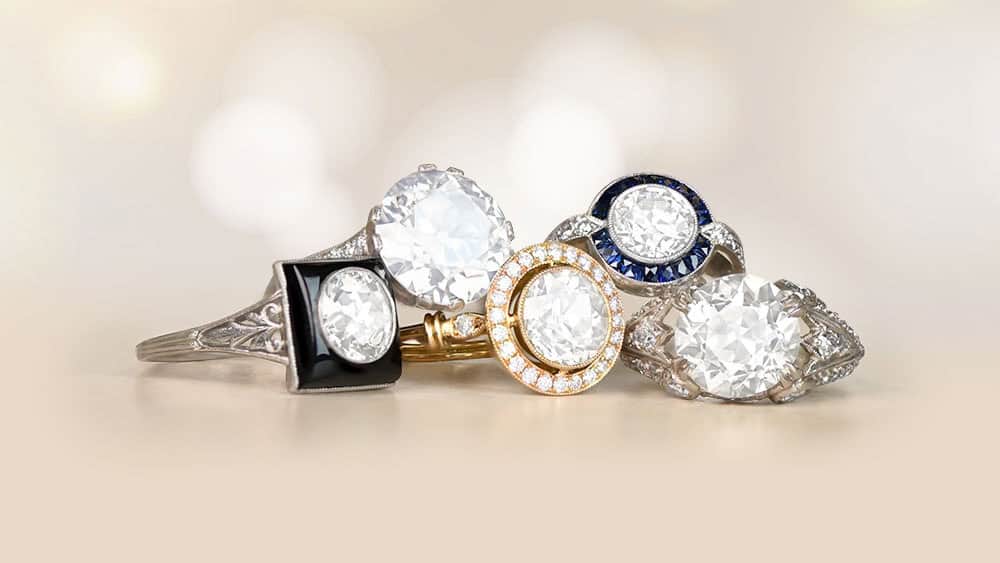 Choosing Vintage Rings for Your Wedding