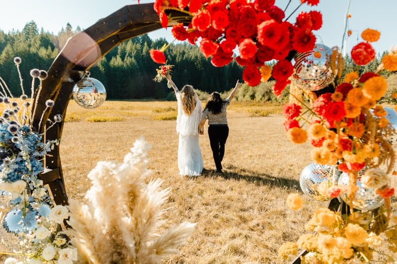 LGBTQ Wedding photo shoot in Oregon