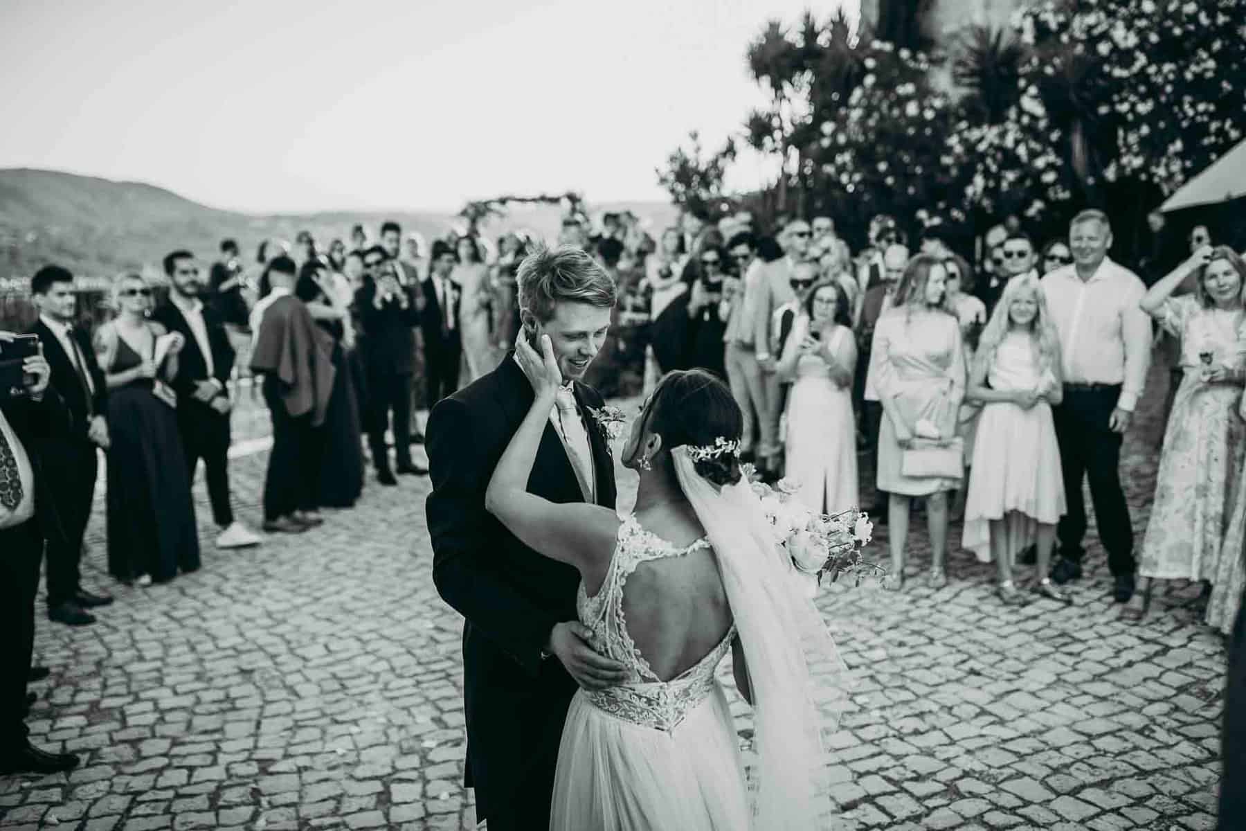 wedding photo shoot at Pousada do Castelo de Palmela