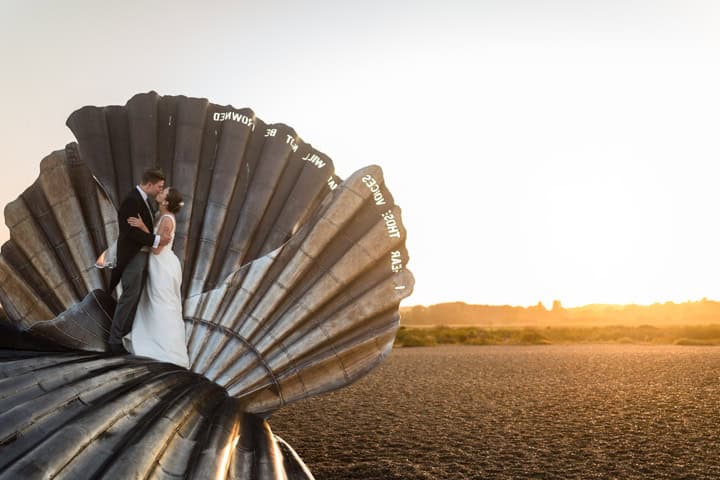 UK Coastal Wedding photo shoot