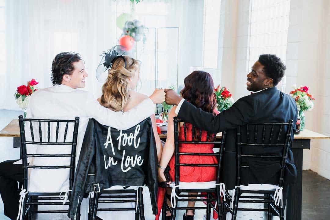 50s inspired wedding