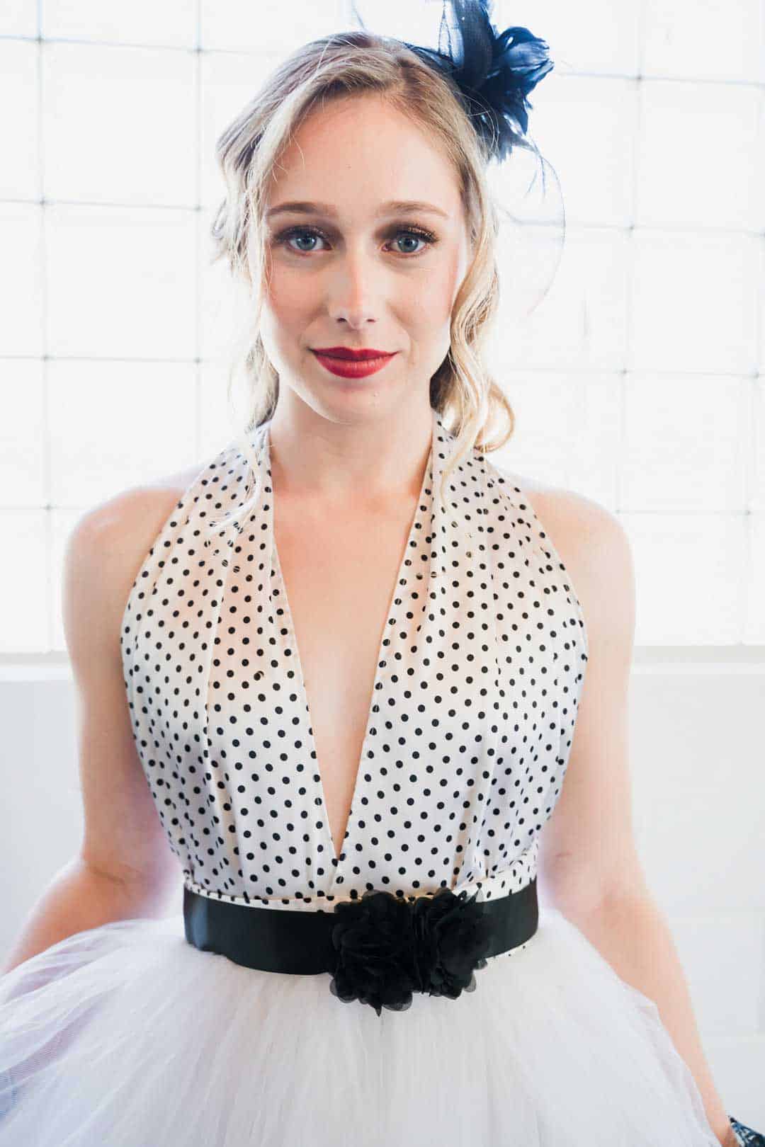 50s retro wedding styled shoot