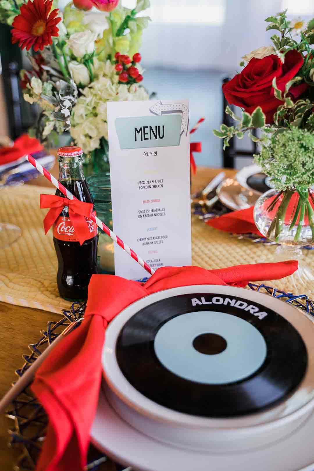 Retro inspired Styled wedding shoot