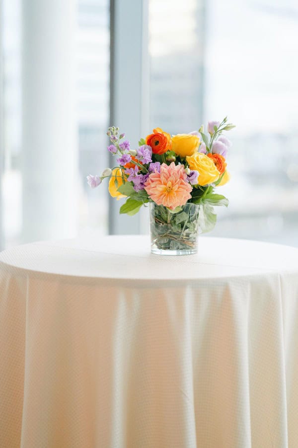 elegant wedding in boston harbor