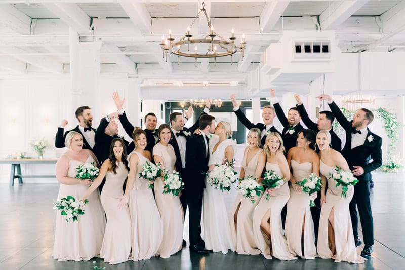 spring wedding in Aurora IL