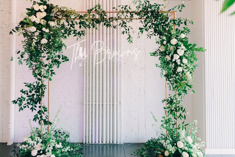 spring wedding photoshoot in IL