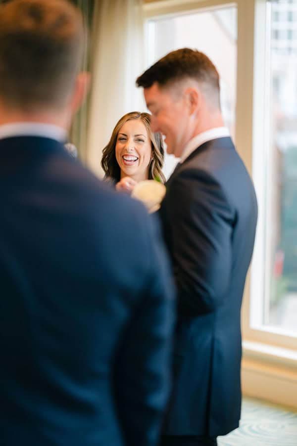 wedding at Seaport Hotel in boston harbor