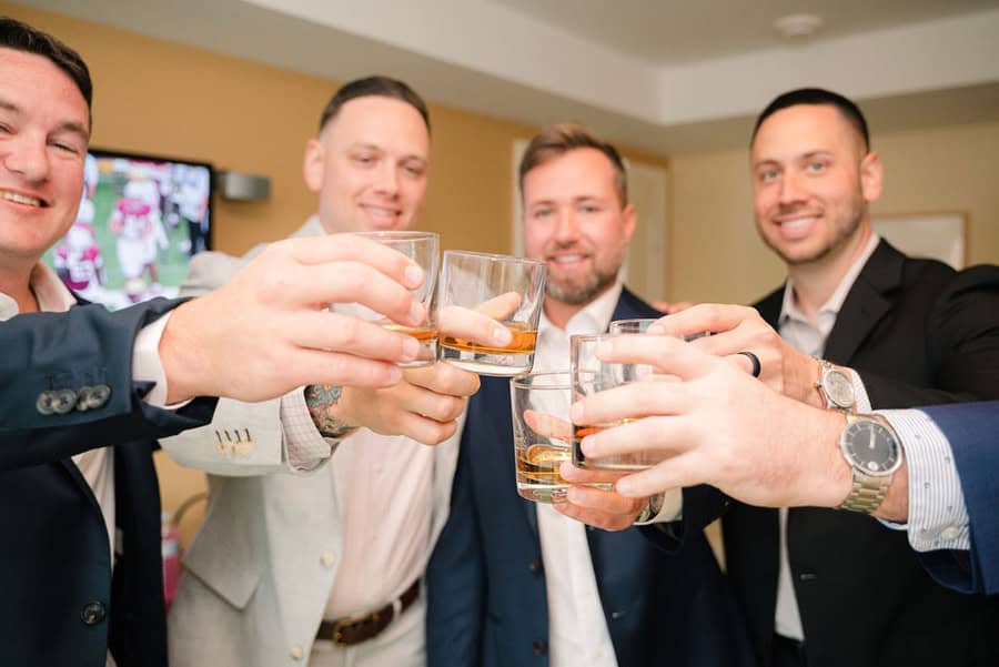 wedding in boston in boston harbor