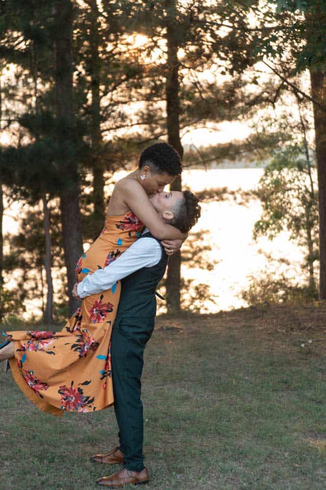 wedding shoot at the Osprey Wilds Environmental Learning Center