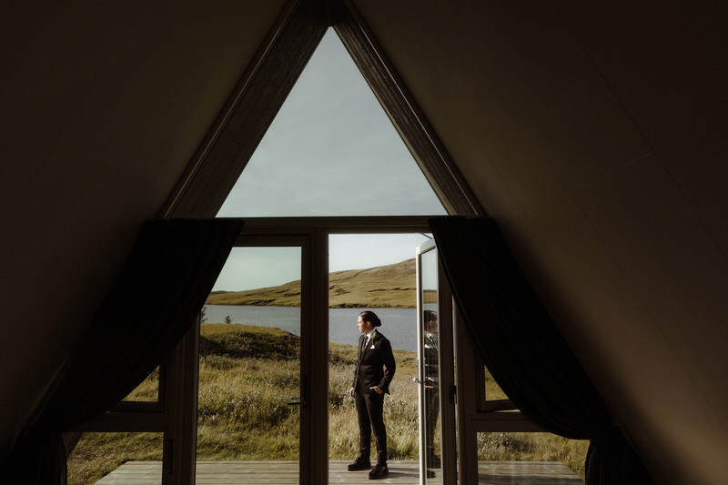 Sunny South Iceland Elopement at Dyrholaey