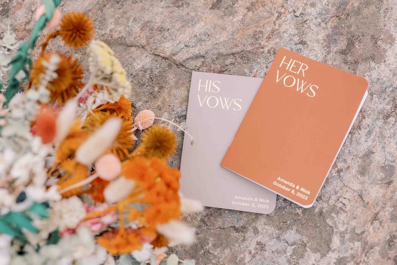 fall elopement shoot in the Adirondack mountains