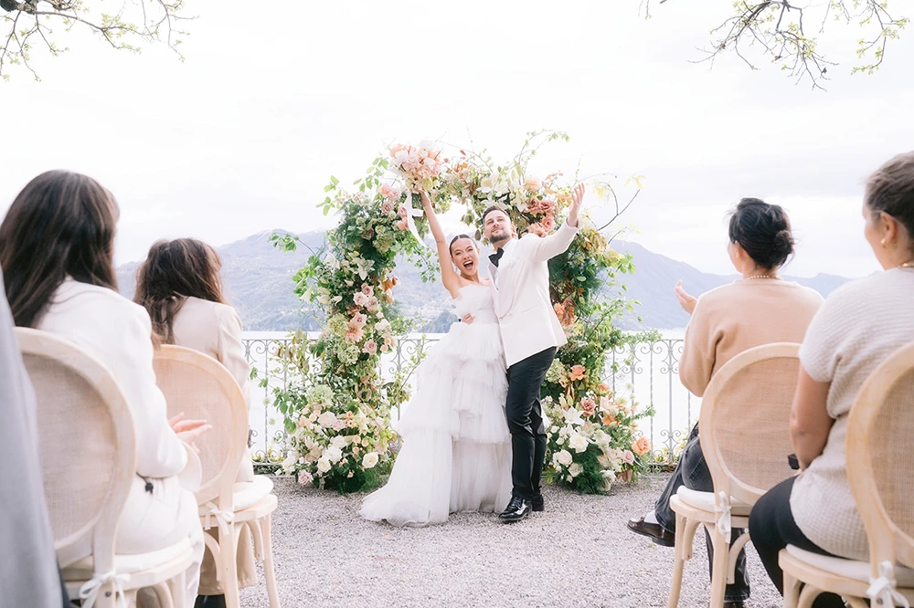 Romantic Wedding at Lake Como
