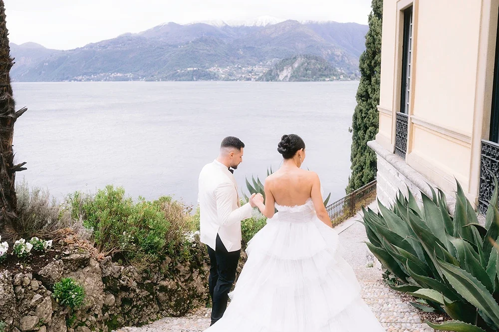 Romantic Wedding at Villa Cipressi