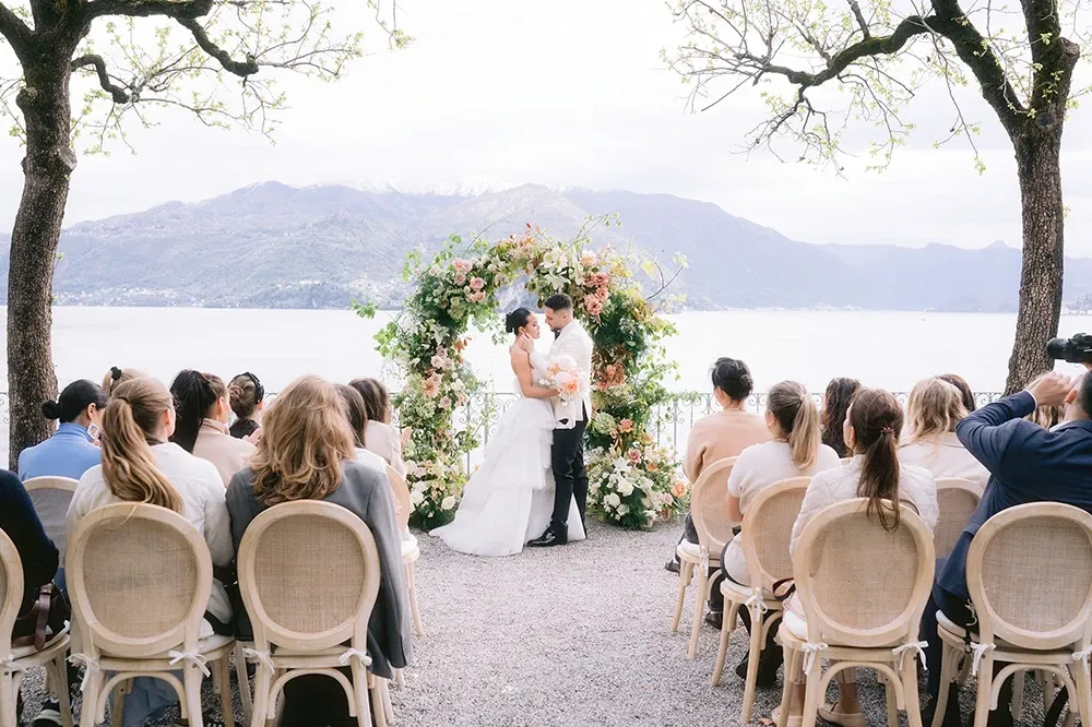 Romantic Wedding shoot Lake Como