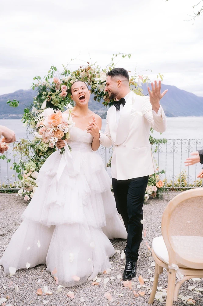 Wedding photo shoot at Villa Cipressi, Lake Como