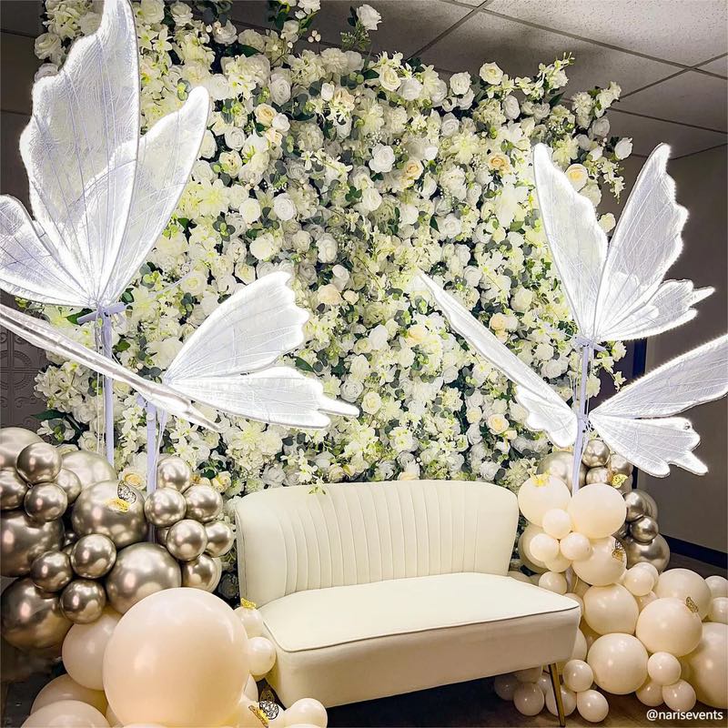 wedding flower walls