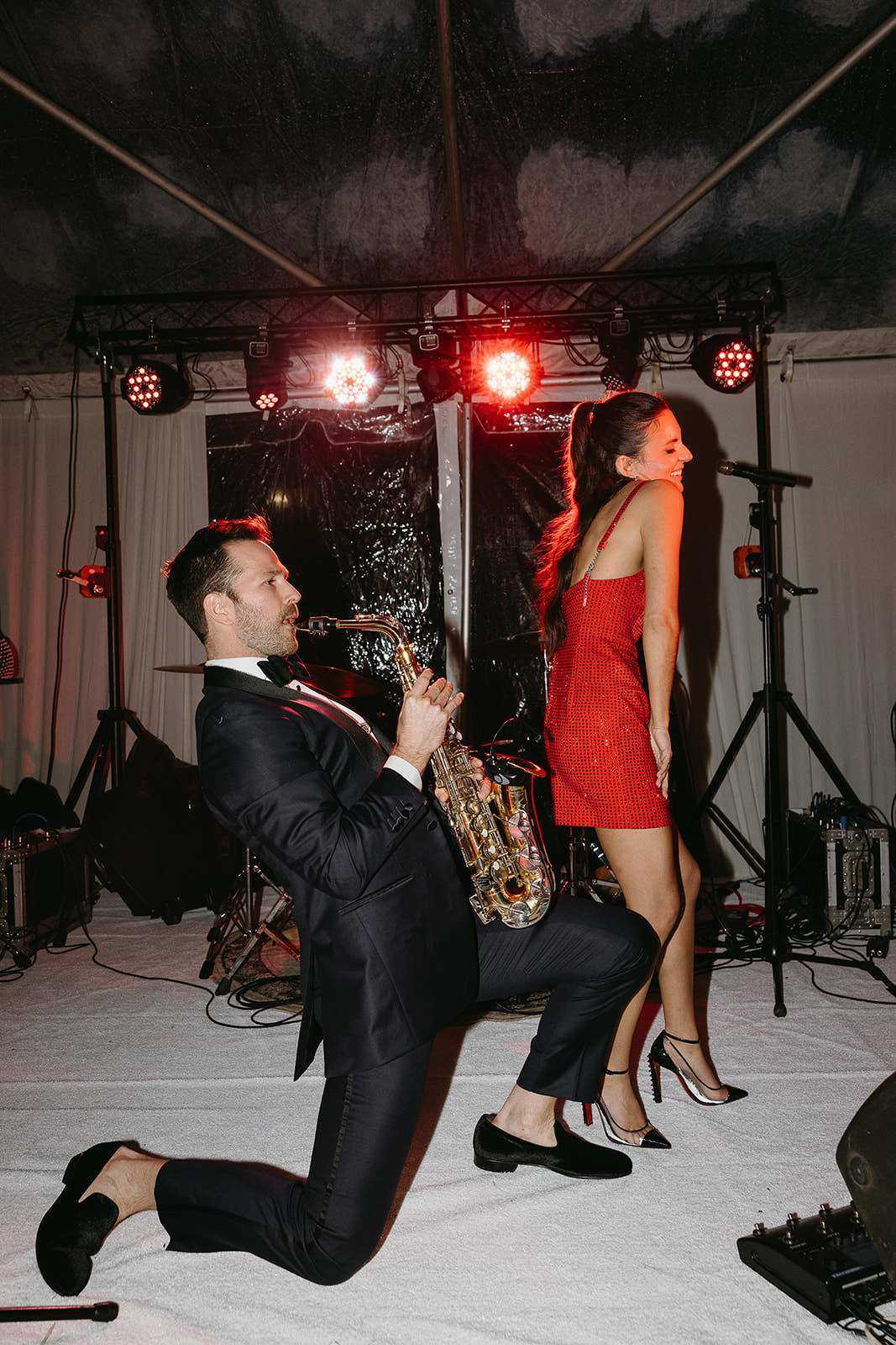 fall wedding at Oakbourne Country Club in LA.